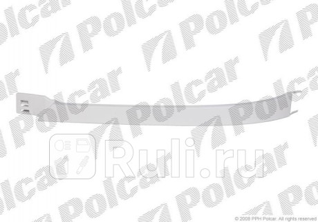 504406-2 - Молдинг под фару правый (Polcar) Mercedes W163 (1997-2005) для Mercedes ML W163 (1997-2005), Polcar, 504406-2