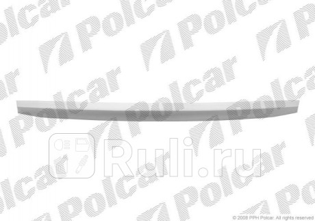 742405-1 - Молдинг решетки радиатора верхний (Polcar) Suzuki Grand Vitara (2001-2006) для Suzuki Grand Vitara (1997-2006), Polcar, 742405-1