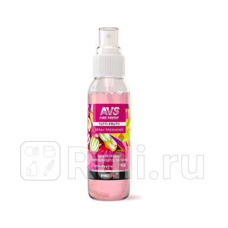 Ароматизатор аэрозольный (тутти-фрутти) (100 мл) "avs" stop smell (afs-012) AVS A78844S для Автотовары, AVS, A78844S