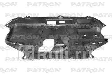 P72-0272 - Пыльник двигателя (PATRON) Ford Focus 2 рестайлинг (2008-2011) для Ford Focus 2 (2008-2011) рестайлинг, PATRON, P72-0272