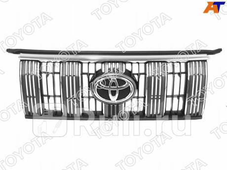 53101-60F10 - Решетка радиатора (OEM (оригинал)) Toyota Land Cruiser Prado 150 рестайлинг 2 (2017-2020) для Toyota Land Cruiser Prado 150 (2017-2020) рестайлинг 2, OEM (оригинал), 53101-60F10