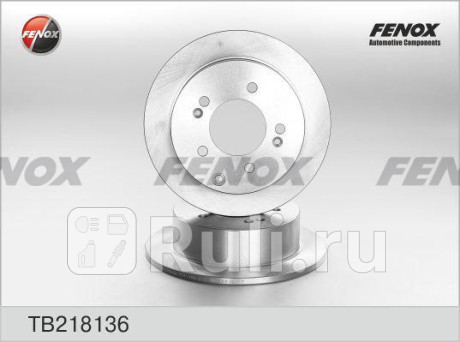 TB218136 - Диск тормозной задний (FENOX) Kia Cerato 2 TD (2008-2013) для Kia Cerato 2 TD (2008-2013), FENOX, TB218136