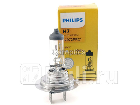 12972PRC1 - Лампа H7 (55W) PHILIPS для Автомобильные лампы, PHILIPS, 12972PRC1