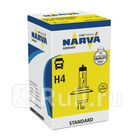 48892 - Лампа H4 (70/75W) NARVA для Автомобильные лампы, NARVA, 48892