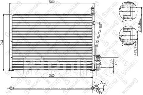 Радиатор ford fiesta fusion all 02- STELLOX 10-45020-SX  для прочие, STELLOX, 10-45020-SX