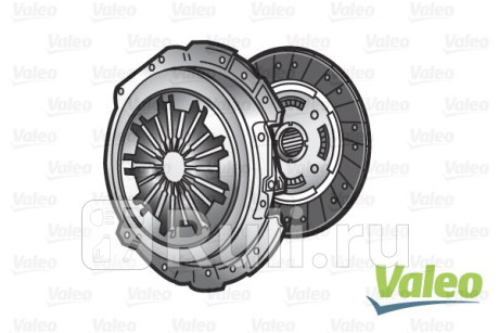 826411 - Комплект сцепления (VALEO) Fiat Ducato 250 (2006-2014) для Fiat Ducato 250 (2006-2014), VALEO, 826411