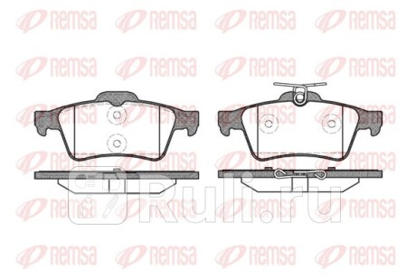 0842.20 - Колодки тормозные дисковые задние (REMSA) Peugeot 508 (2011-2018) для Peugeot 508 (2011-2018), REMSA, 0842.20
