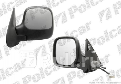 5790523M - Зеркало правое (Polcar) Peugeot Partner (1996-2002) для Peugeot Partner (1996-2002), Polcar, 5790523M