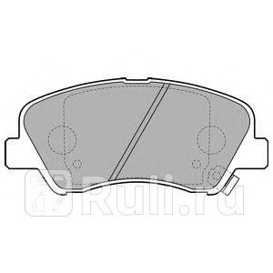 LP2497 - Колодки тормозные дисковые передние (DELPHI) Kia Rio 3 (2011-2015) для Kia Rio 3 (2011-2015), DELPHI, LP2497