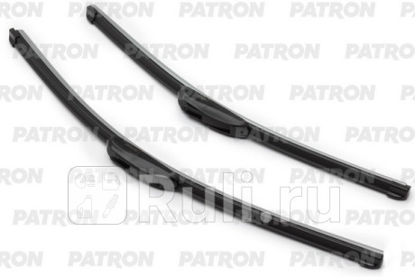 Щетки стеклоочистителя 55см + 48см к-кт плоская hook  только под короткий крюк 9x3 bmw   ford   mazda   toyota PATRON PWB540-FS  для прочие, PATRON, PWB540-FS